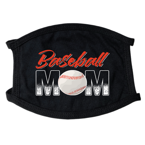 Baseball Mom Face Mask