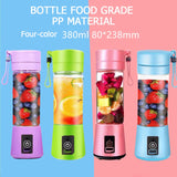 WXB portable blender usb mixer  electric juicer machine smoothie blender mini food processor personal blender cup juice blenders