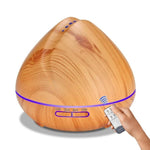 Remote Control Air Aroma Ultrasonic Humidifier With Color LED Lights
